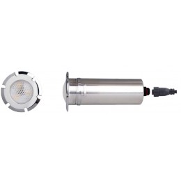 Cветильник N601, LED, RGB 2 пр., встр., без фланца GR02V, 18 вт, 12ВAC, AISI-316 /N601HCP18R2SS/ — Жемчужина