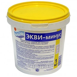 ЭКВИ-минус (рН-минус) гранулы ведро 30 кг — Жемчужина