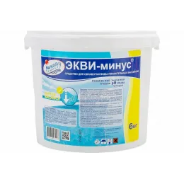 ЭКВИ-минус (рН-минус) гранулы ведро 6 кг (б.) /(1уп=2шт) — Жемчужина