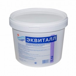 ЭКВИТАЛЛ медленный коагулянт (таблетки в картридже) ведро 2 кг /(1уп=4шт) — Жемчужина