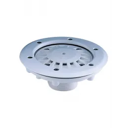 Форсунка донная Ø 149.5 (пленка) G 2" (наруж.) и Ø 50 (внутр.), ABS-пластик — Жемчужина