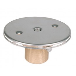 Форсунка донная регулируемая Ø 130 (плитка) G2"(наруж.) нерж. ст. AISI-316 и RG-бронза — Жемчужина