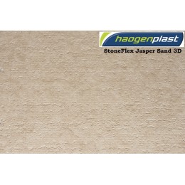 Пленка ПВХ 1,65х25,00м "Haogenplast StoneFlex", Sand, песочный — Жемчужина