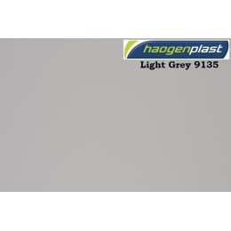 Пленка ПВХ 1,65х25,00м "Haogenplast Unicolors", Light Grey, светло-серый — Жемчужина