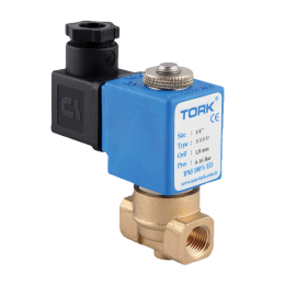 Соленоидный клапан норм. закр ½" 220V Tork — Жемчужина