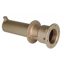 Стеновой проход дл.100 RG-бронза подкл. 2½" (внутр)х2½""(внутр)(плитка) — Жемчужина