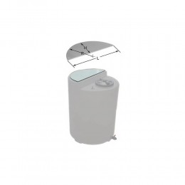 Суппорт (пластина) для TANK 230L, полипропилен 20 мм — Жемчужина