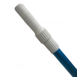 Телескопическая штанга 2,4-4,8м. Ребристая, голубая GemLab /TPR-1.1B-2/2400/ — Жемчужина