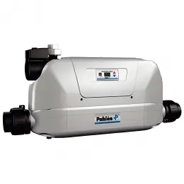 Теплообменник Aqua MEX, AM-FE40, 40 кВт, корпус ПП, спираль ASI-316, цирк.насос, Pahlen — Жемчужина